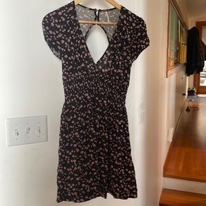 Free People floral print dress